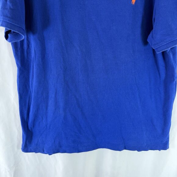 Polo Ralph Lauren Shirt Men's Large Blue Short Sleeve Classic Fit 100% Cotton - Picture 3 of 11